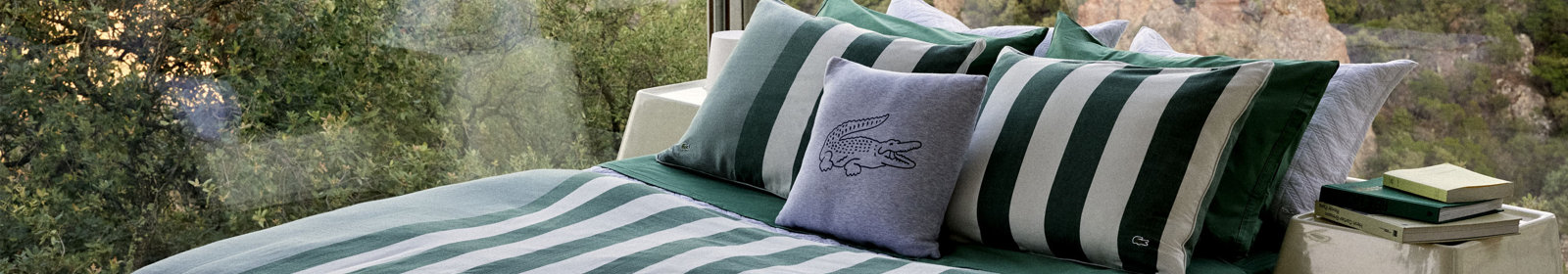 Lacoste throw pillows best sale